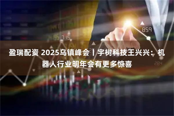 盈瑞配资 2025乌镇峰会丨宇树科技王兴兴：机器人行业明年会有更多惊喜